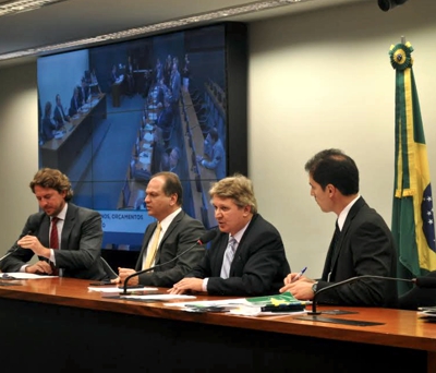 Jaiminho Martins se reúne com ministro Joaquim Levy para alterar meta de resultado primário deste ano Foto o1 - Jaime Martins - CMO